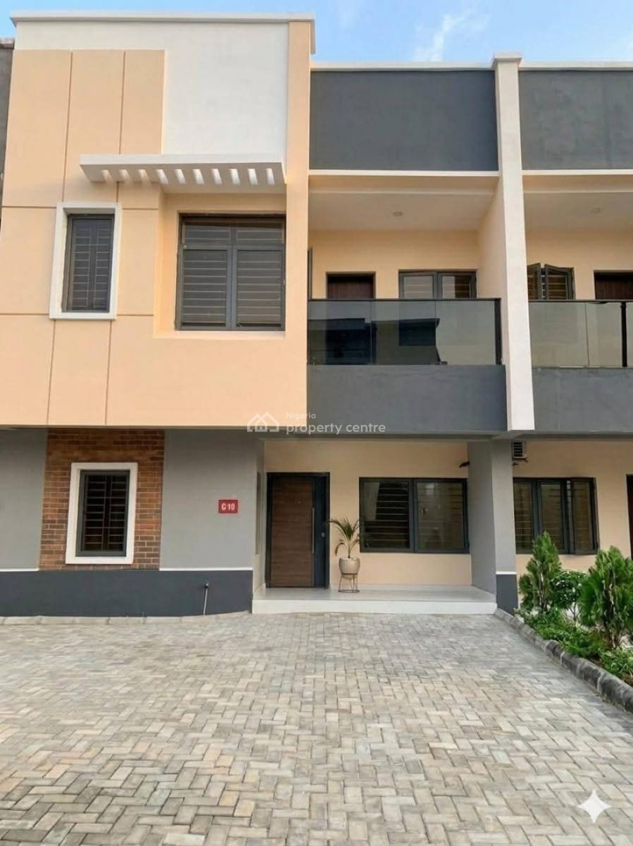 Brand-new 4-bedroom Semi-detached Duplex, Prestigious Discovery Park, Chevron, Lagos, Lekki, Lagos, Semi-detached Duplex for Sale
