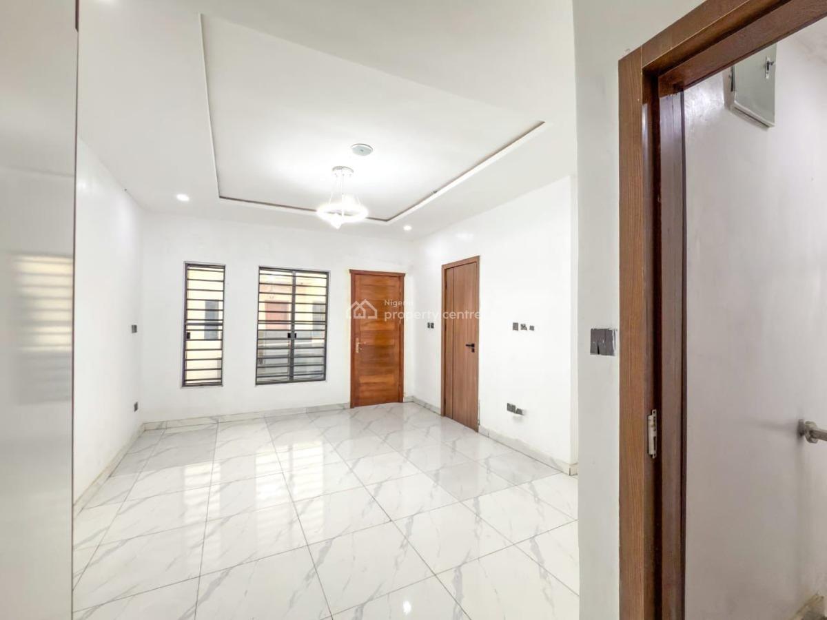 Spacious 4 Bedroom Terrace Duplex with Bq, Chervon, Lekki, Lagos, Terraced Duplex for Rent