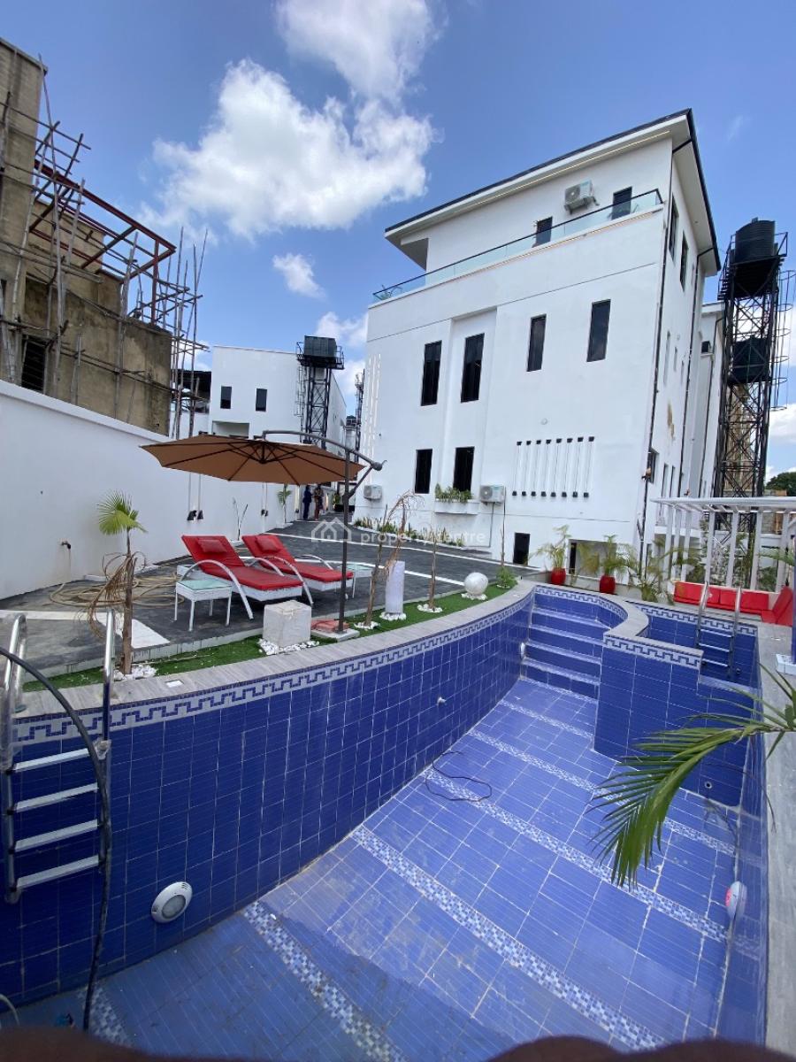 Luxury 5 Bedroom Duplex with Swimming Pool,cinema,elevator in Estate, Guzape District, Abuja, Detached Duplex for Sale