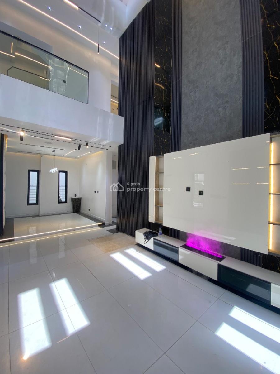 Luxury 5 Bedroom Duplex with Swimming Pool,cinema,elevator in Estate, Guzape District, Abuja, Detached Duplex for Sale