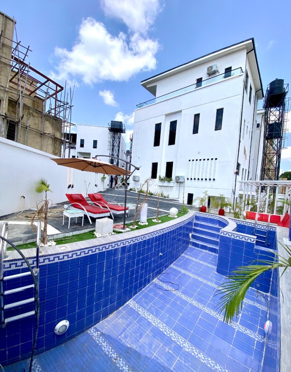 Luxury 5 Bedroom Duplex with Swimming Pool,cinema,elevator in Estate, Guzape District, Abuja, Detached Duplex for Sale
