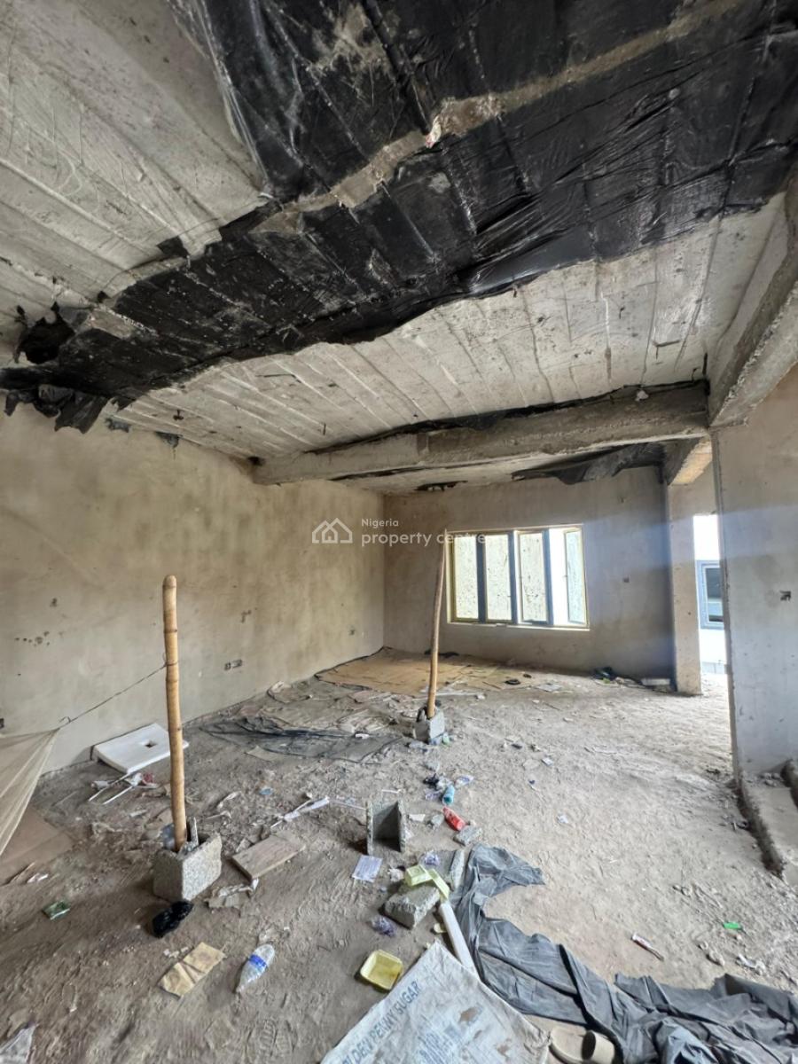 5-bedroom Semi-detached Duplex with Bq  Advance Carcass, 4th Avenue, Gwarinpa, Abuja, Gwarinpa, Abuja, Semi-detached Duplex for Sale