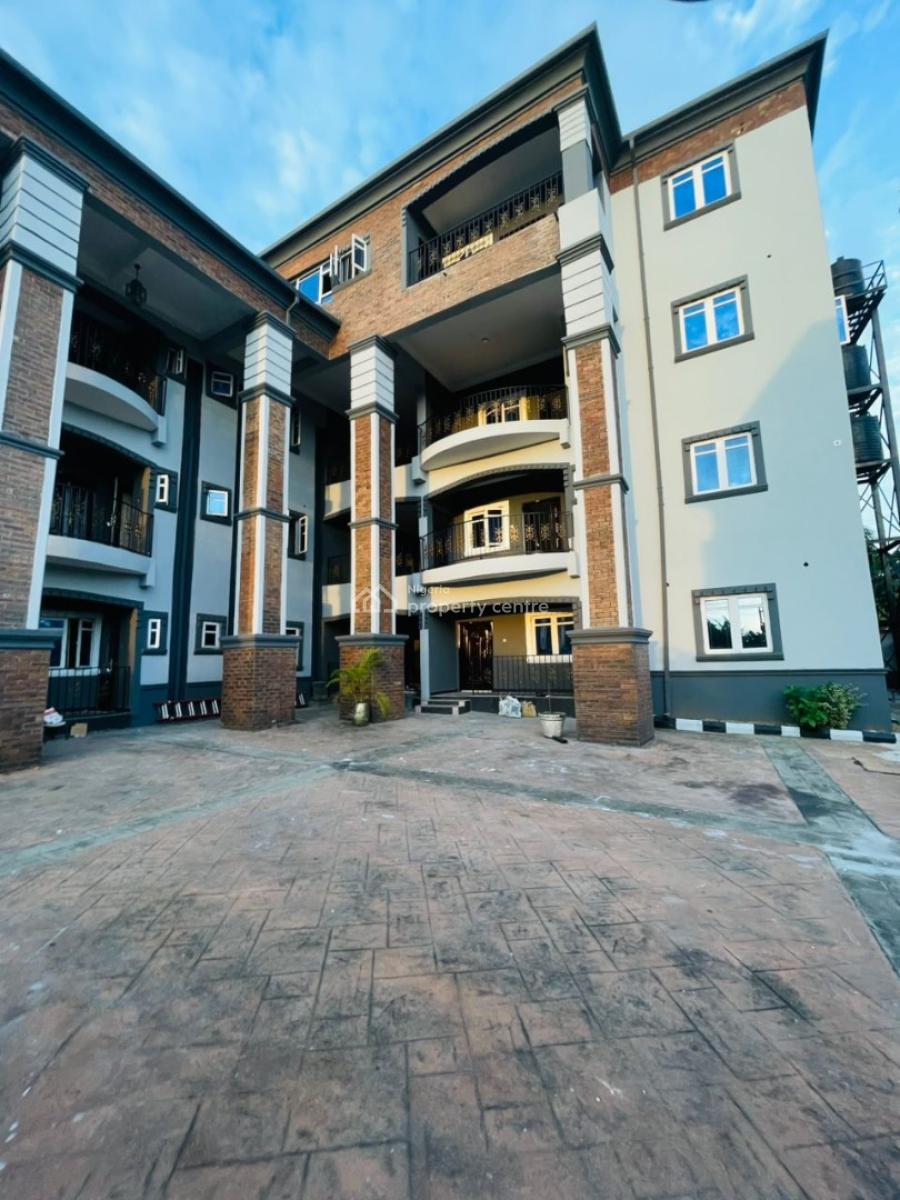 Standard 2 Bedroom Flat with Federal Light, Shell Cooperative Eneka Eliozu Link Road, Eneka, Port Harcourt, Rivers, Flat / Apartment for Rent