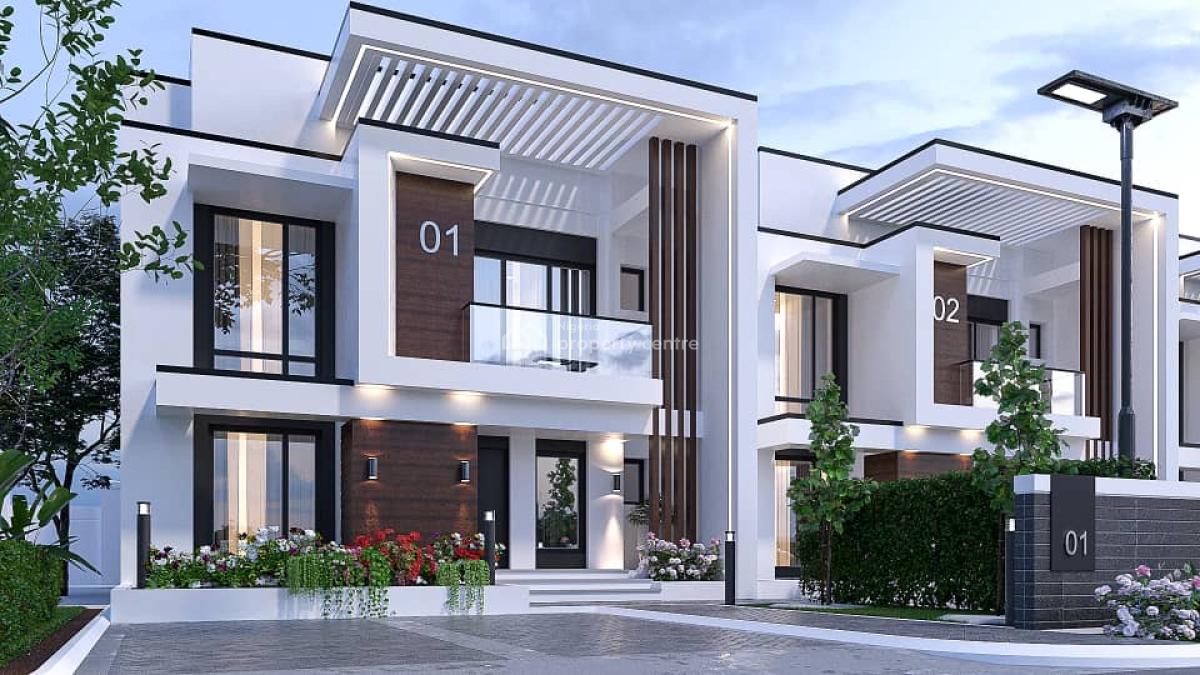 Luxury 4 Bedroom/2 Bedroom Terrace Duplex, Von Garden City Estate Lugbe, Lugbe District, Abuja, Terraced Duplex for Sale