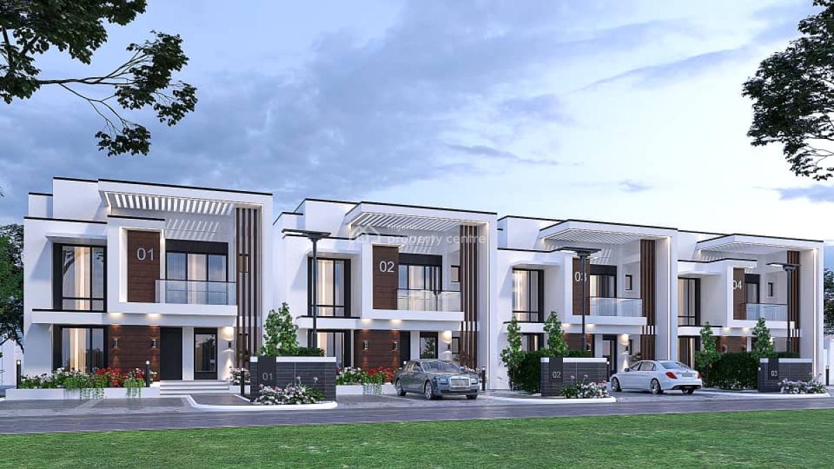 Luxury 4 Bedroom/2 Bedroom Terrace Duplex, Von Garden City Estate Lugbe, Lugbe District, Abuja, Terraced Duplex for Sale