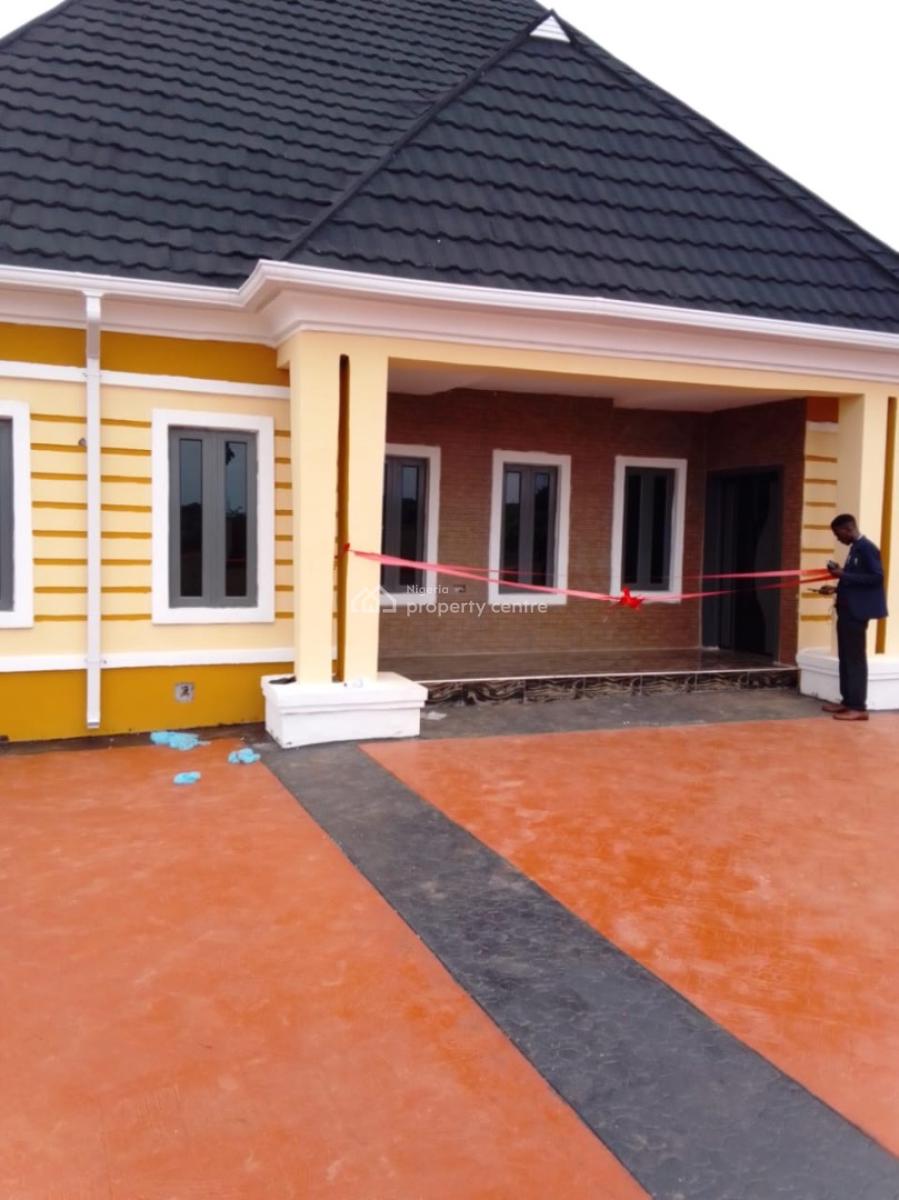 Efficiently Built 4 Bedroom Bungalow, Near Redemption Camp, Mowe Town, Ogun, Detached Bungalow for Sale