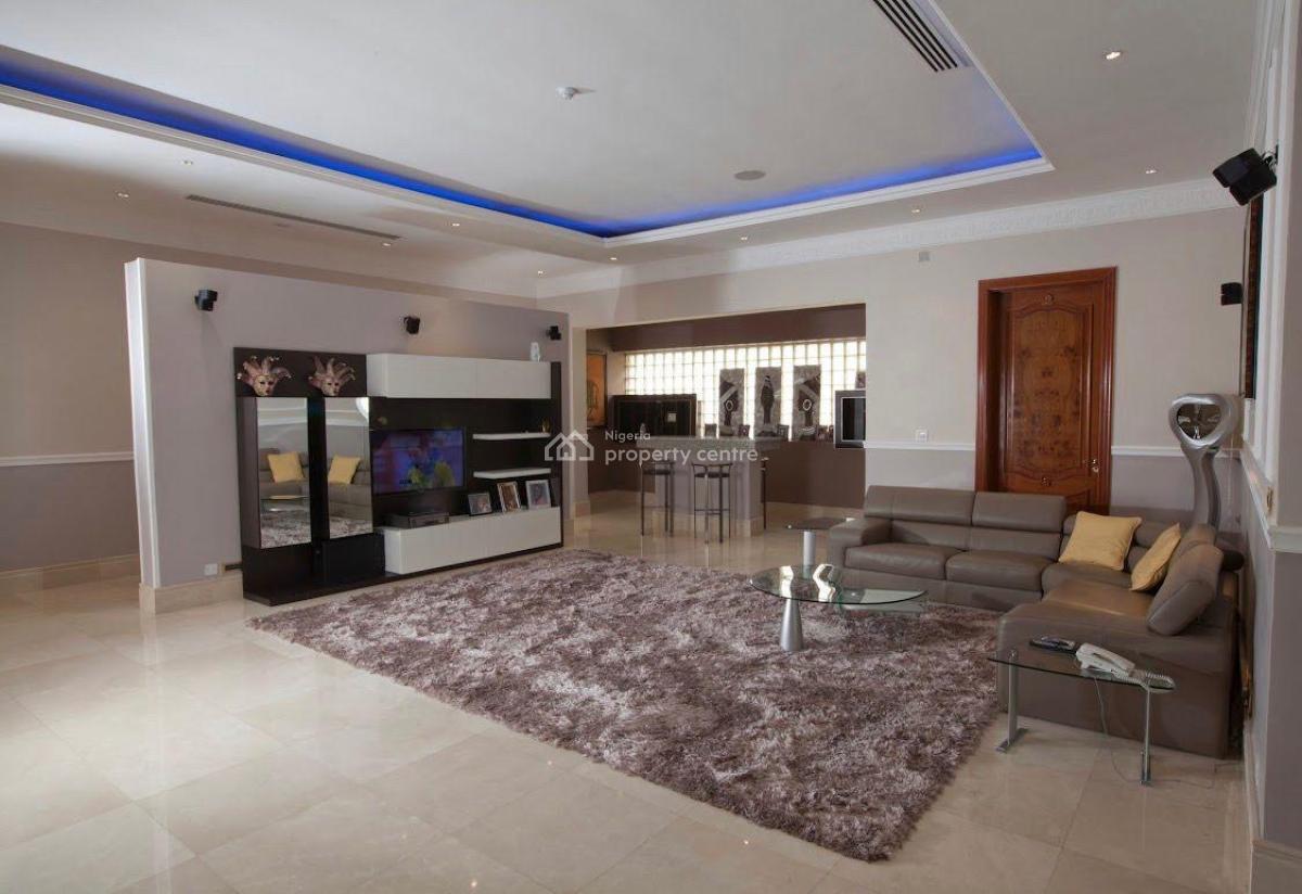 Luxury Furnished 8 Bedroom Mansion, Waterfront Home, Banana Island, Ikoyi, Lagos, Detached Duplex for Sale