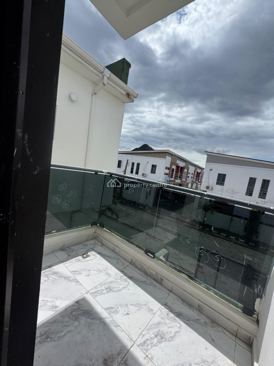 Service Brand New 4 Bedroom Duplex Bq  Semi Detached Self Compound Gym, Orchid Road Lekki Before  Enyo Filling Station, Lekki, Lagos, Semi-detached Duplex for Sale