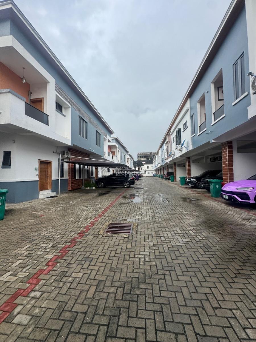 Unfurnish 4 Bedroom Duplex in Bera Estate Chevron Drive Can Park 4, Chevron Drive, Lekki, Lagos, Semi-detached Duplex for Sale