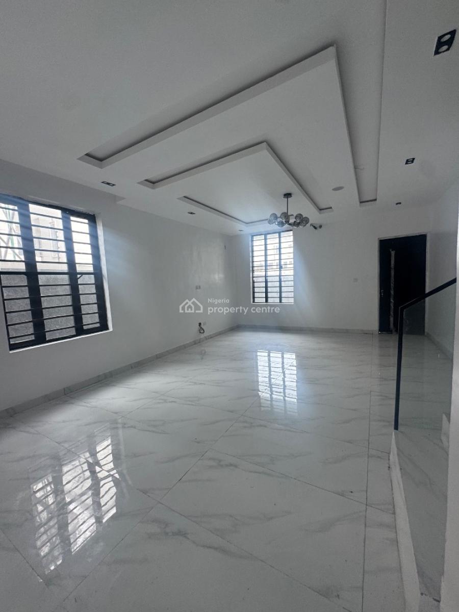 Nice Luxury 4 Bedroom Duplex Semi Detached &bq 4 Cars Parking Space, Chevron Drive Lekki Bera Estate, Lekki, Lagos, Semi-detached Duplex for Sale