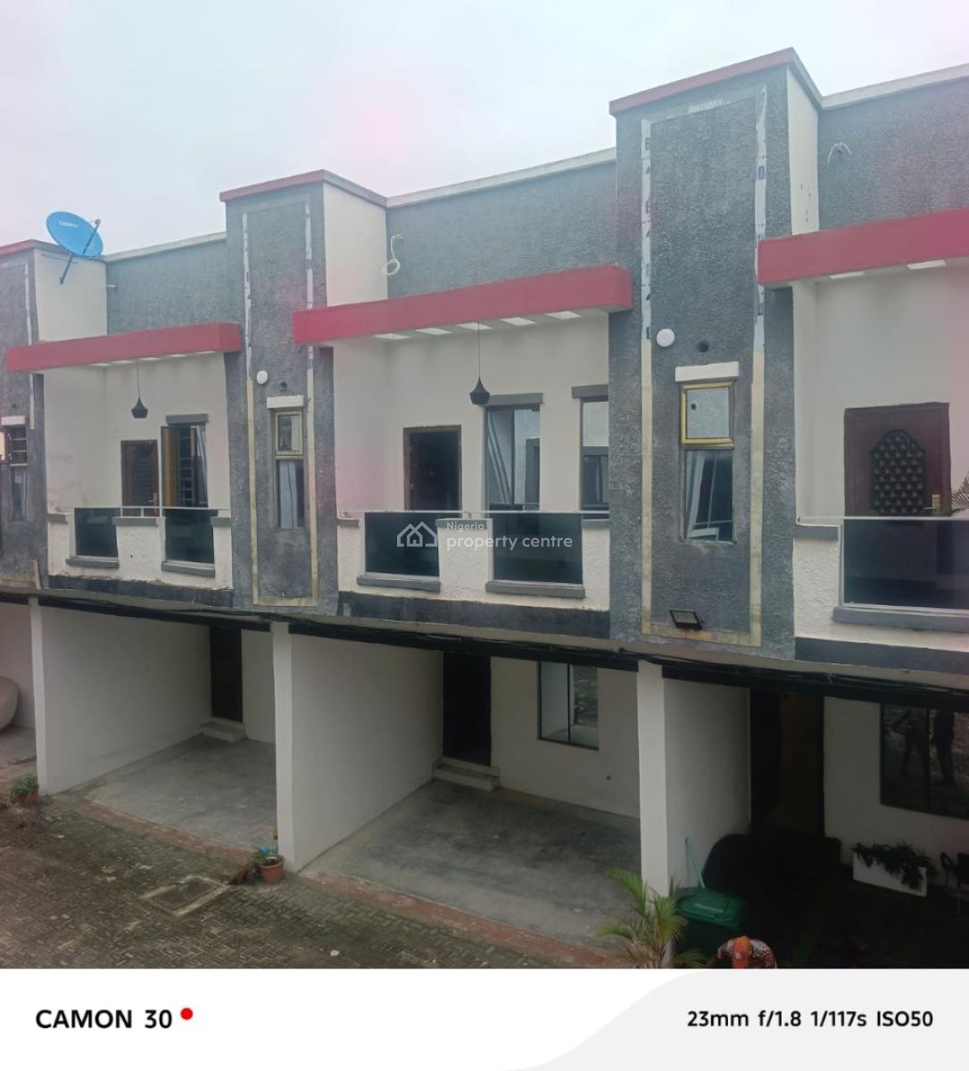 Newly Built 4bedrooms Terrace Duplex with Fridge, Washing Machine, Orchid Road After Roundabout, Lekki, Lagos, Terraced Duplex for Rent