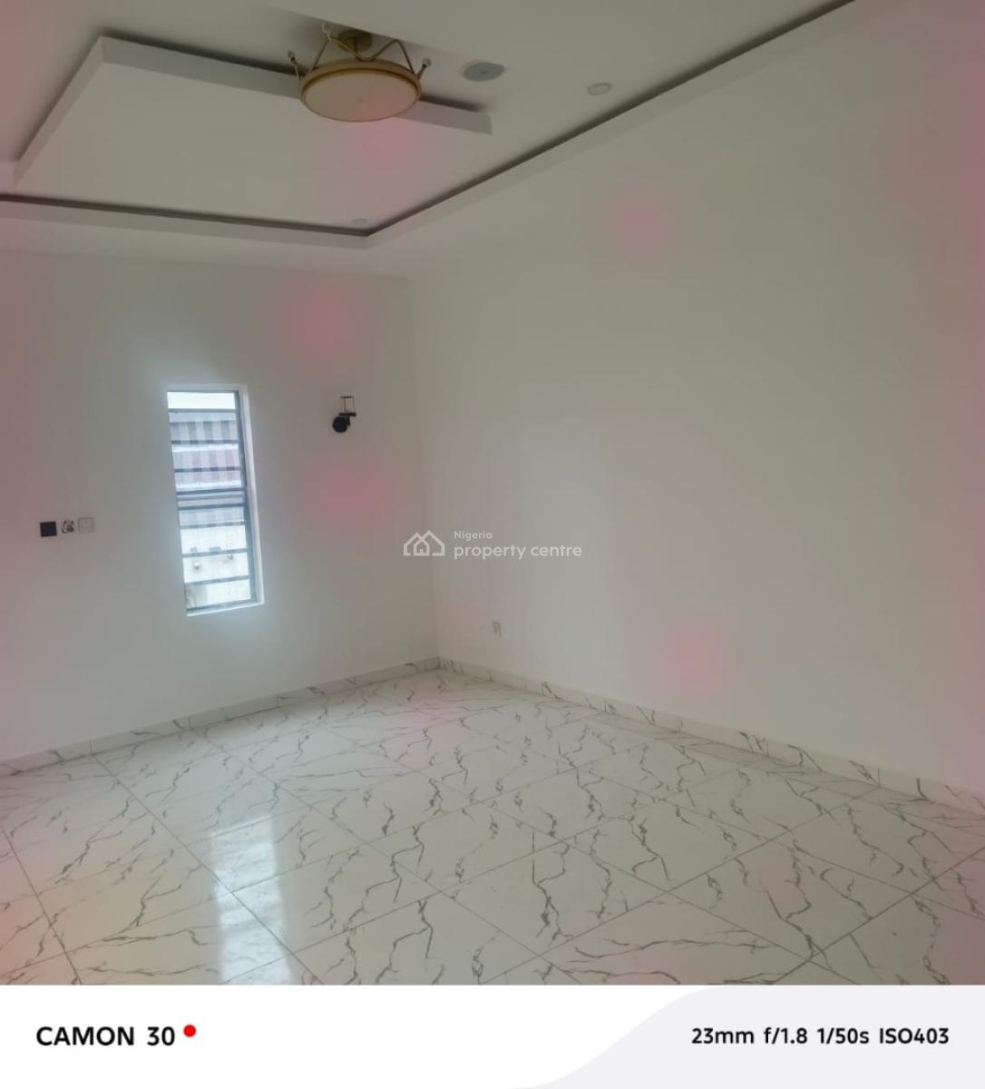 Newly Built 4bedrooms Terrace Duplex with Fridge, Washing Machine, Orchid Road After Roundabout, Lekki, Lagos, Terraced Duplex for Rent