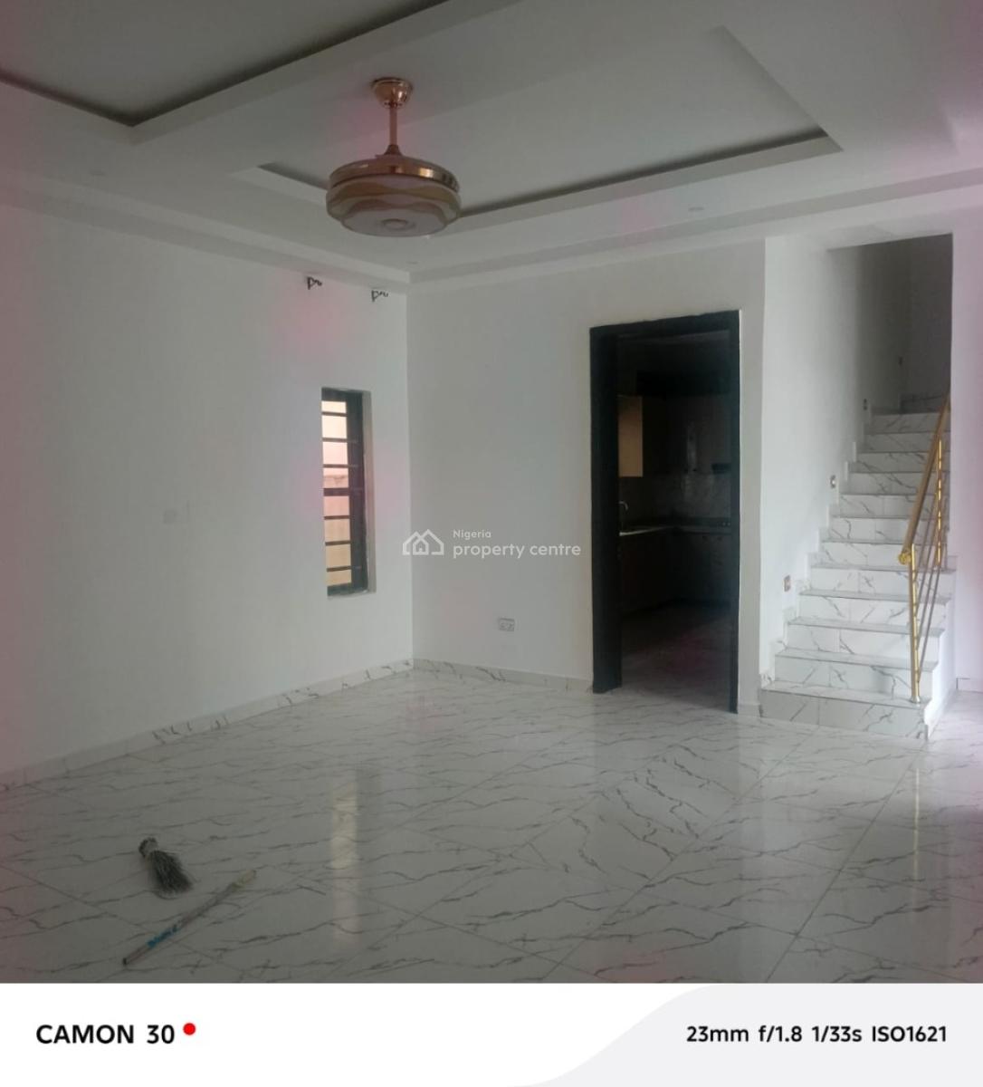 Newly Built 4bedrooms Terrace Duplex with Fridge, Washing Machine, Orchid Road After Roundabout, Lekki, Lagos, Terraced Duplex for Rent