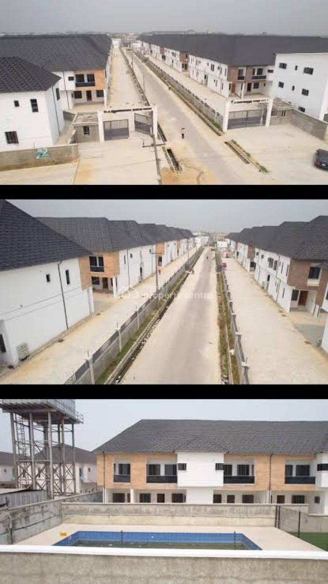 3 Bedroom Duplex and Separate One Bed Flat (together), Orchid Road, Lafiaji, Lekki, Lagos, Terraced Duplex for Sale