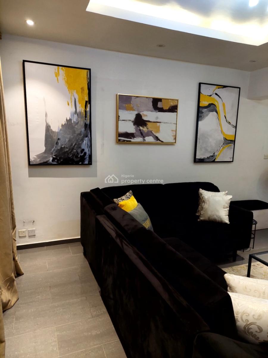 Luxury Furnished 1-bedroom Mini-flat Apartment on 3rd Floor, Ikate, Lekki, Lagos, Mini Flat (room and Parlour) for Rent