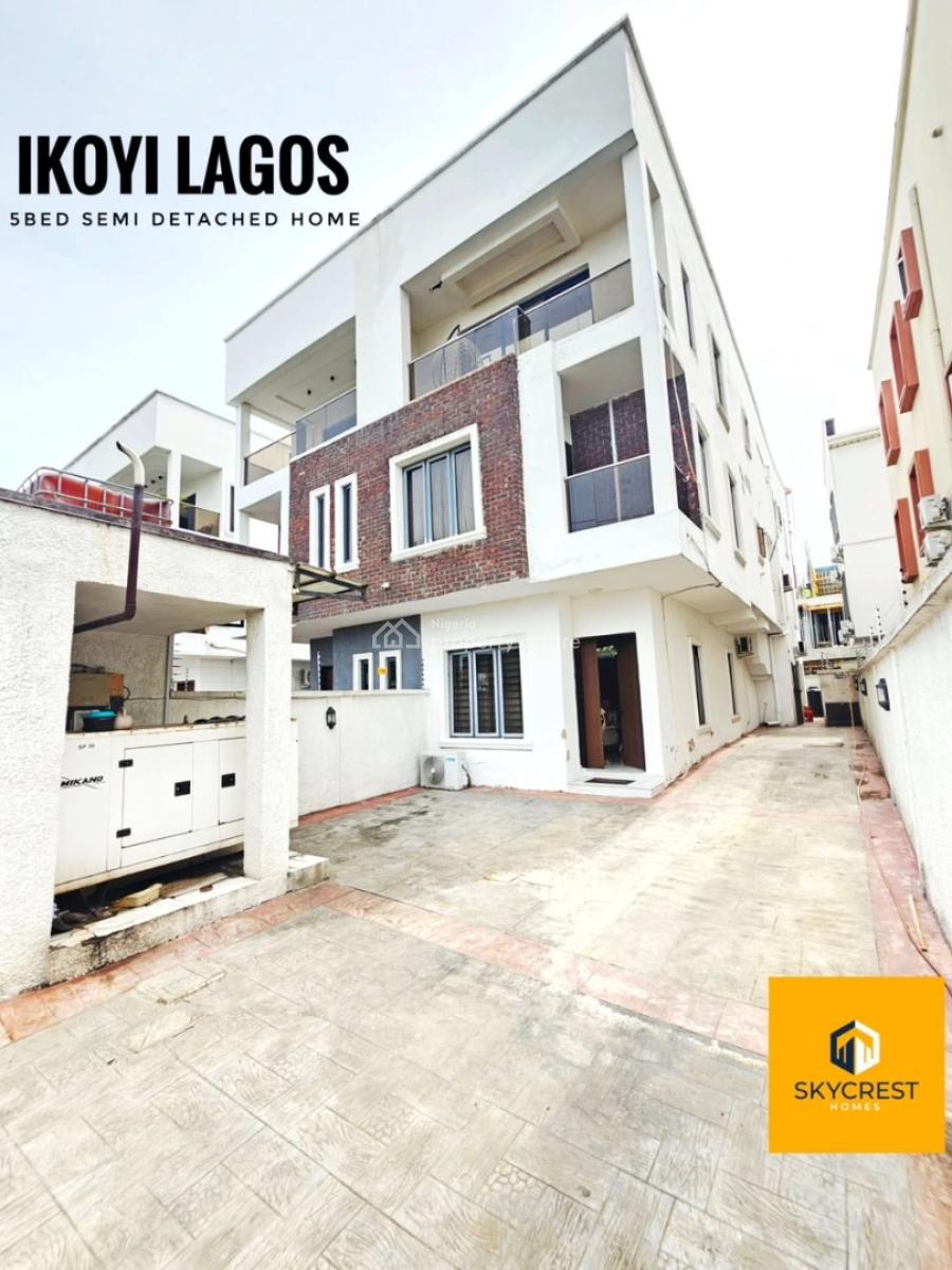 5 Bedroom Semi-detached Duplex, Shoreline Drive, Ikoyi, Lagos, Semi-detached Duplex for Sale