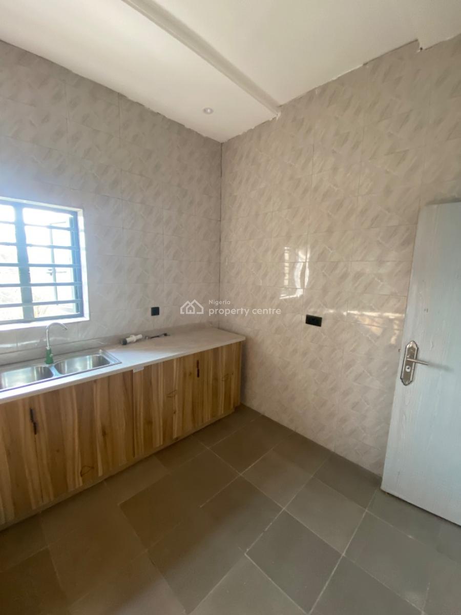 Standard Two Bedroom Apartment Upstairs with Private Staircase, Silverland Estate Sangotedo, Ajah, Lagos, Flat / Apartment for Rent