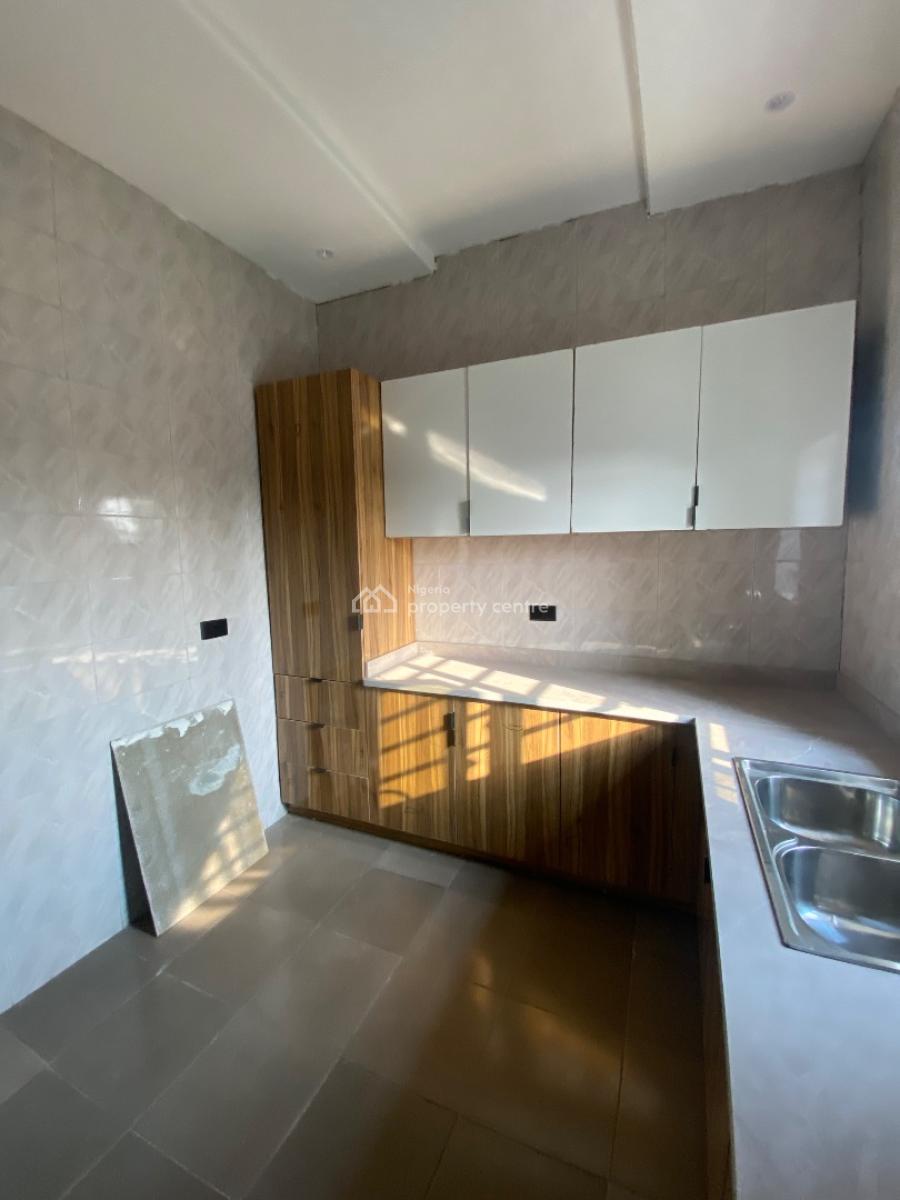 Standard Two Bedroom Apartment Upstairs with Private Staircase, Silverland Estate Sangotedo, Ajah, Lagos, Flat / Apartment for Rent