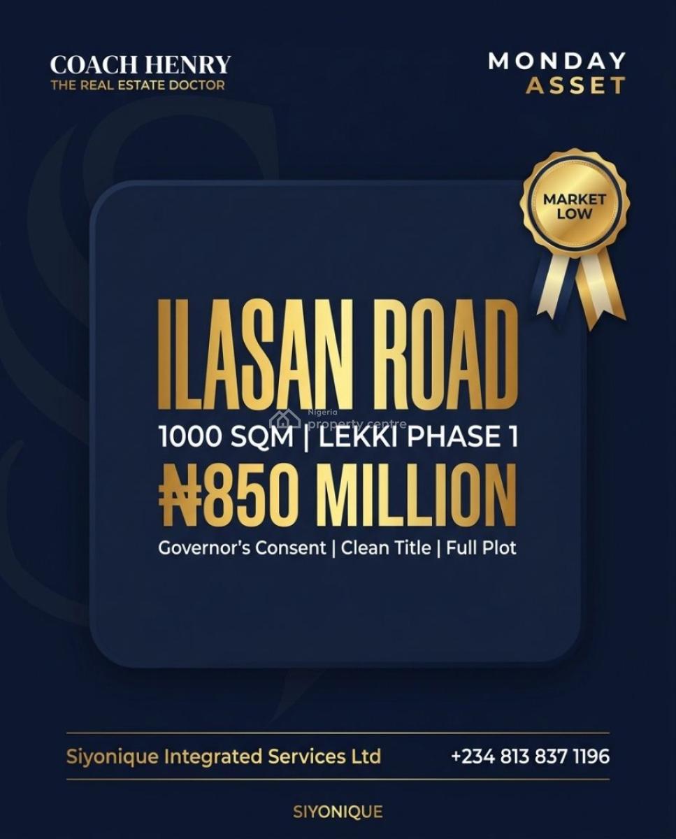 Affordable 100% Dry Land Suitable for Investment, Ikate, Lekki, Lagos, Residential Land for Sale