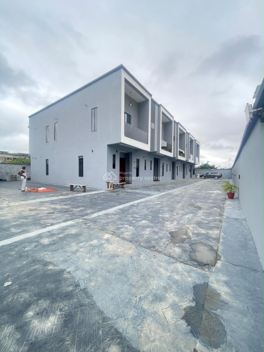 4 Bedroom Terrace Duplex Luxury Living Features, Stamped Compound Floor Bq, Ajah, Lagos, Terraced Duplex for Sale
