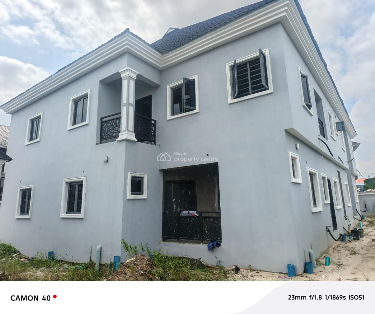 Newly Built 1 Units 5 Bedroom Duplex and 2 Units of 3-bedroom Flats, at Sangotedo Ajah Lagos, Ajah, Lagos, Block of Flats for Sale