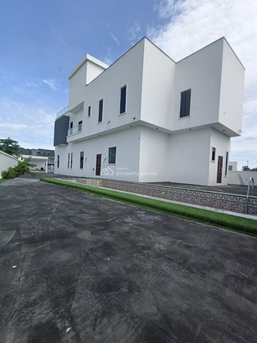 Luxury 5 Bedrooms Detached House with Cinema ,pool, Penthouse and Bq, Royal Garden Estate, Ajah, Lagos, Detached Duplex for Sale