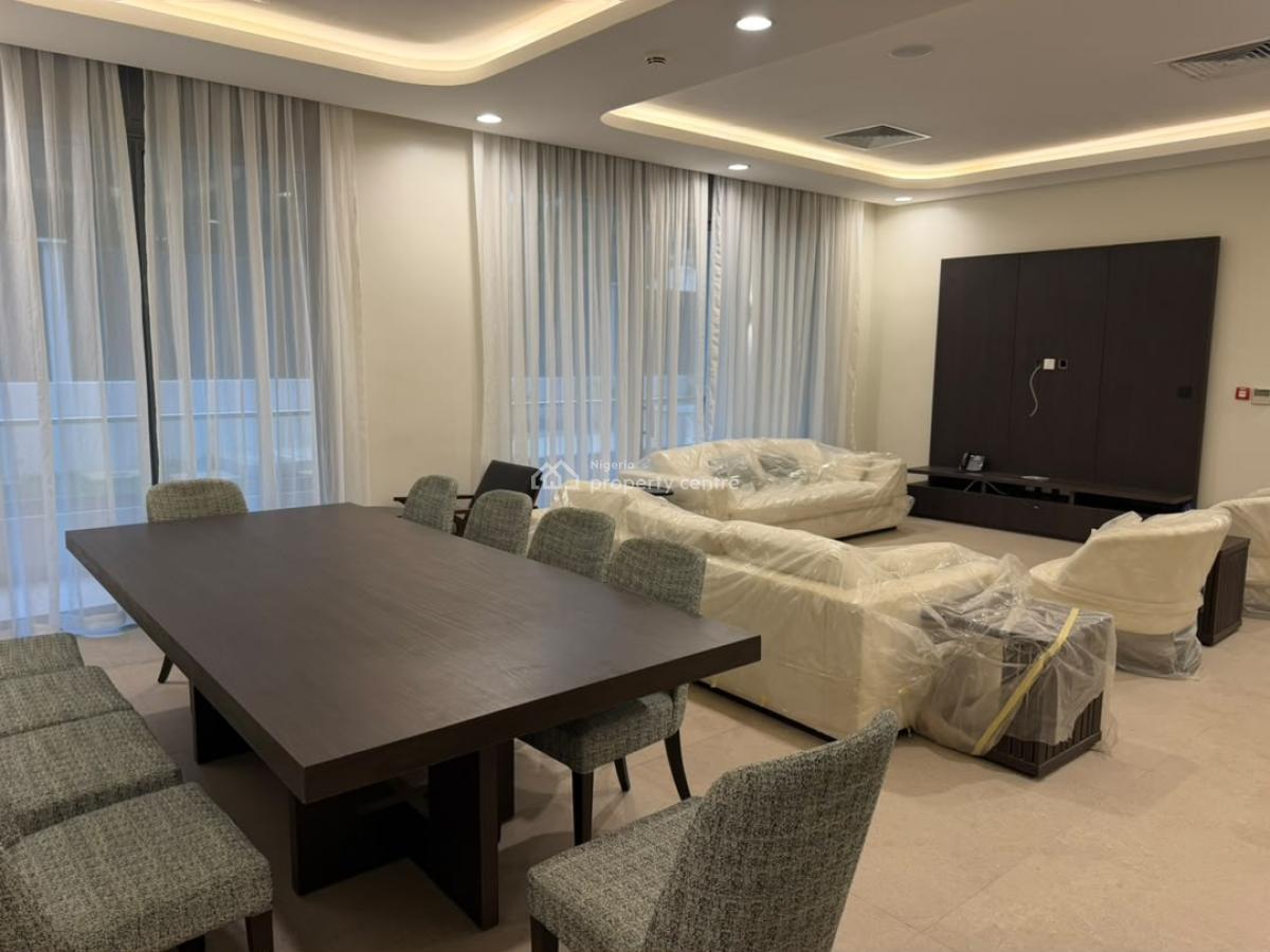 Fully Furnished 3 Bedroom Apartment with a Bq, Asokoro District, Abuja, Flat / Apartment for Rent
