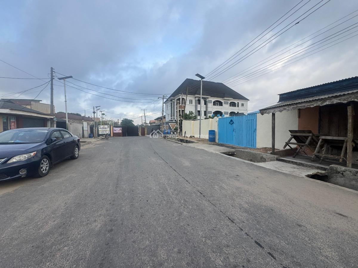 Dry 350sqm with Demolishable Build Good for Commercial & Residential, 2 Mins to Ojodu Grammar School, Ojodu Berger, Ojodu, Lagos, Mixed-use Land for Sale