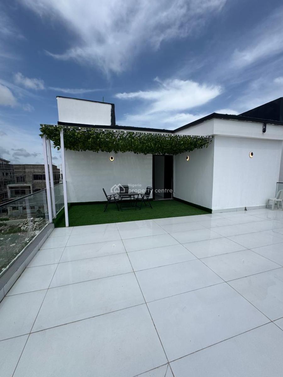 Majestic 5 Bedroom Duplex with Pool, Rooftop Terrace, Gym, & Bq, Massive Outdoor Area on Over 400sqm Land, Osapa, Lekki, Lagos, Detached Duplex for Sale