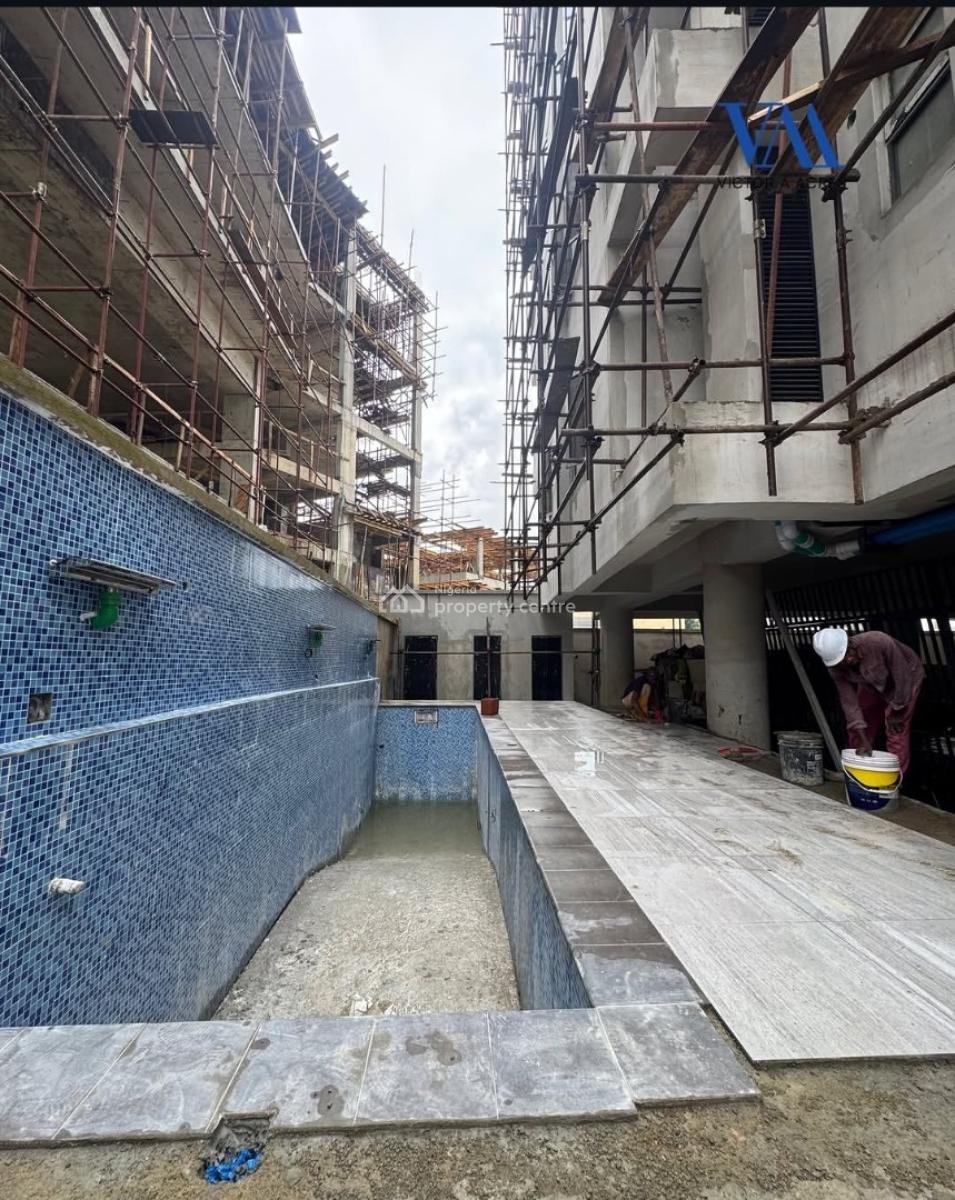 Nicely Done 3 Bedroom Apartment with a Bq and Pool, Ikoyi, Lagos, Block of Flats for Sale