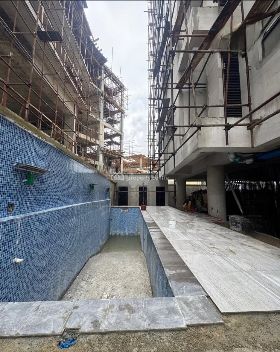 Nicely Done 3 Bedroom Apartment with a Bq and Pool, Ikoyi, Lagos, Block of Flats for Sale