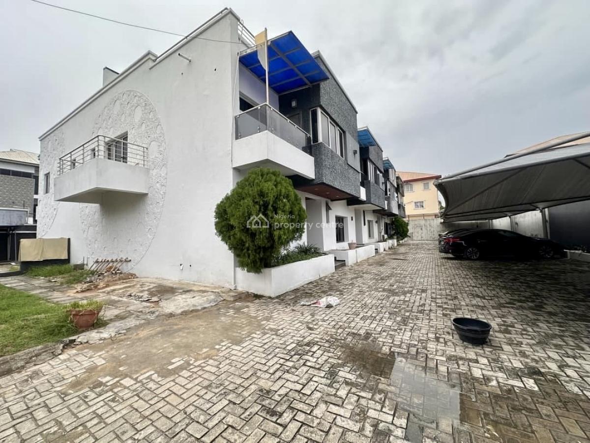 Well-maintained 4-bedroom Terrace, Oniru, Victoria Island (vi), Lagos, Terraced Duplex for Rent