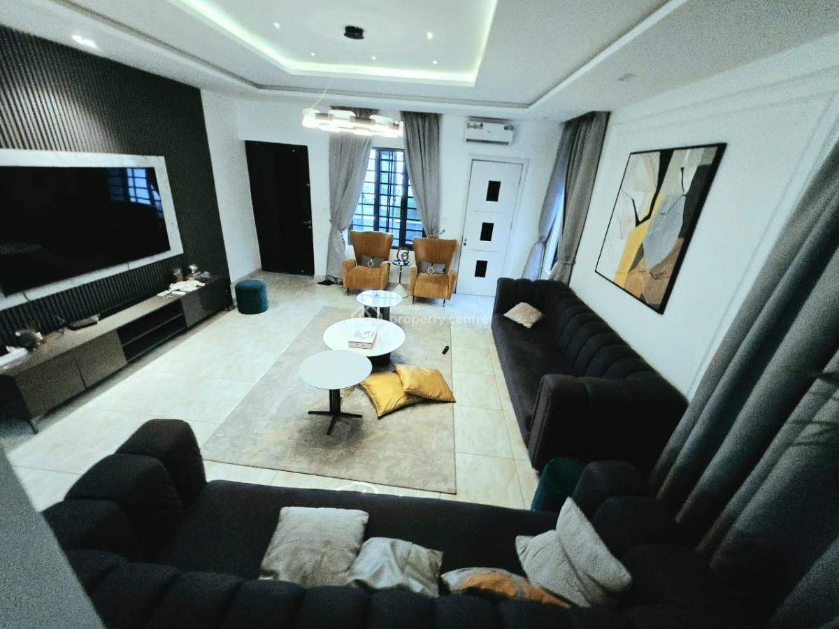 Experience Luxury Living in This Beautifully Furnished 4-bedroom Terr, Lekki Phase 1, Lekki, Lagos, Terraced Duplex for Rent