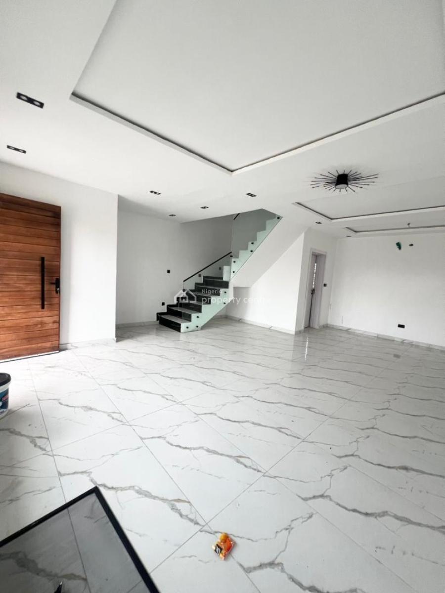 Elegant 4-bedroom Detached Duplex with Bq in One of The Best Estat, Located Inside Clean Estate,good Light,good Access Road, Sangotedo, Ajah, Lagos, Detached Duplex for Rent