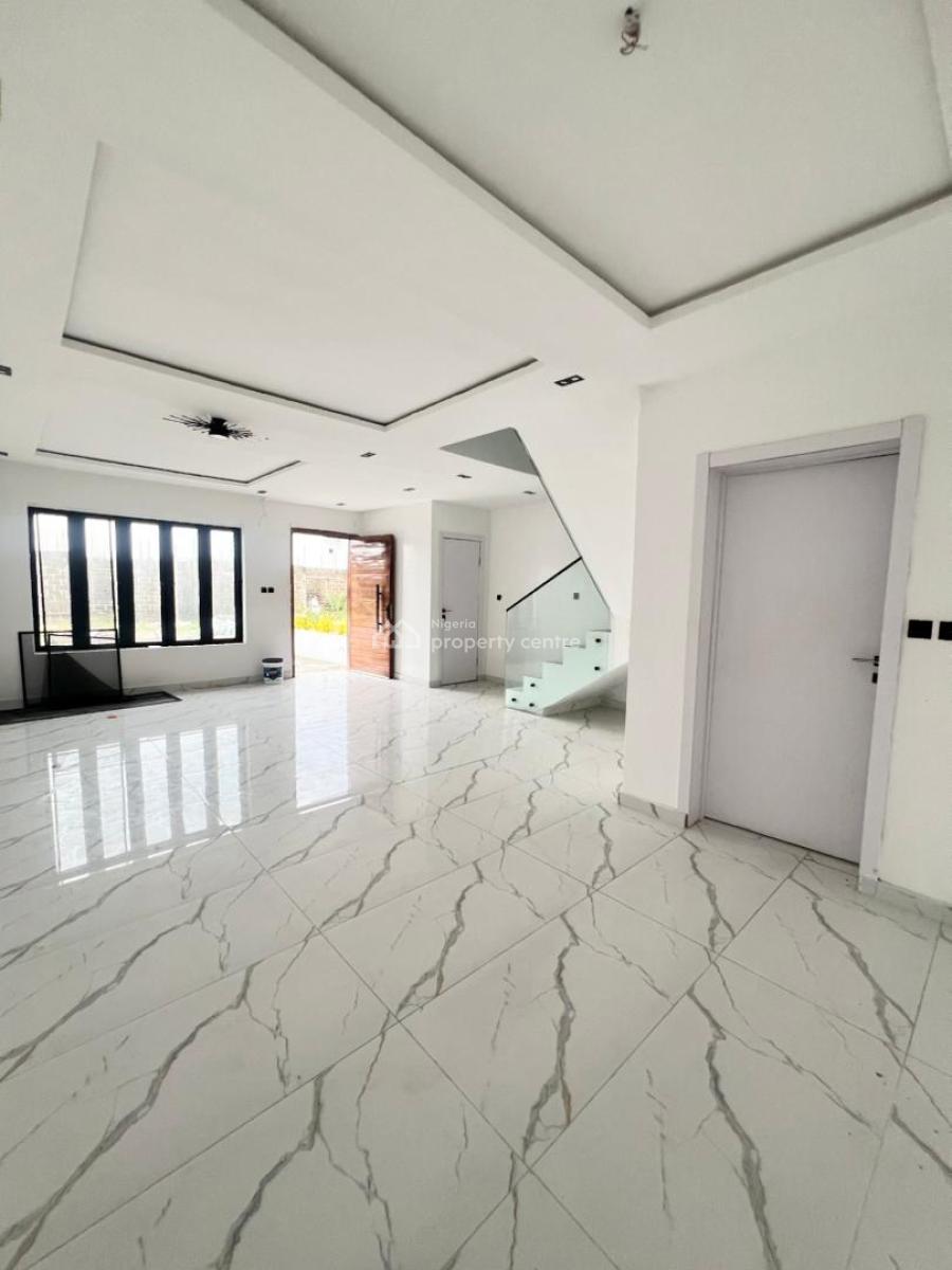 Elegant 4-bedroom Detached Duplex with Bq in One of The Best Estat, Located Inside Clean Estate,good Light,good Access Road, Sangotedo, Ajah, Lagos, Detached Duplex for Rent