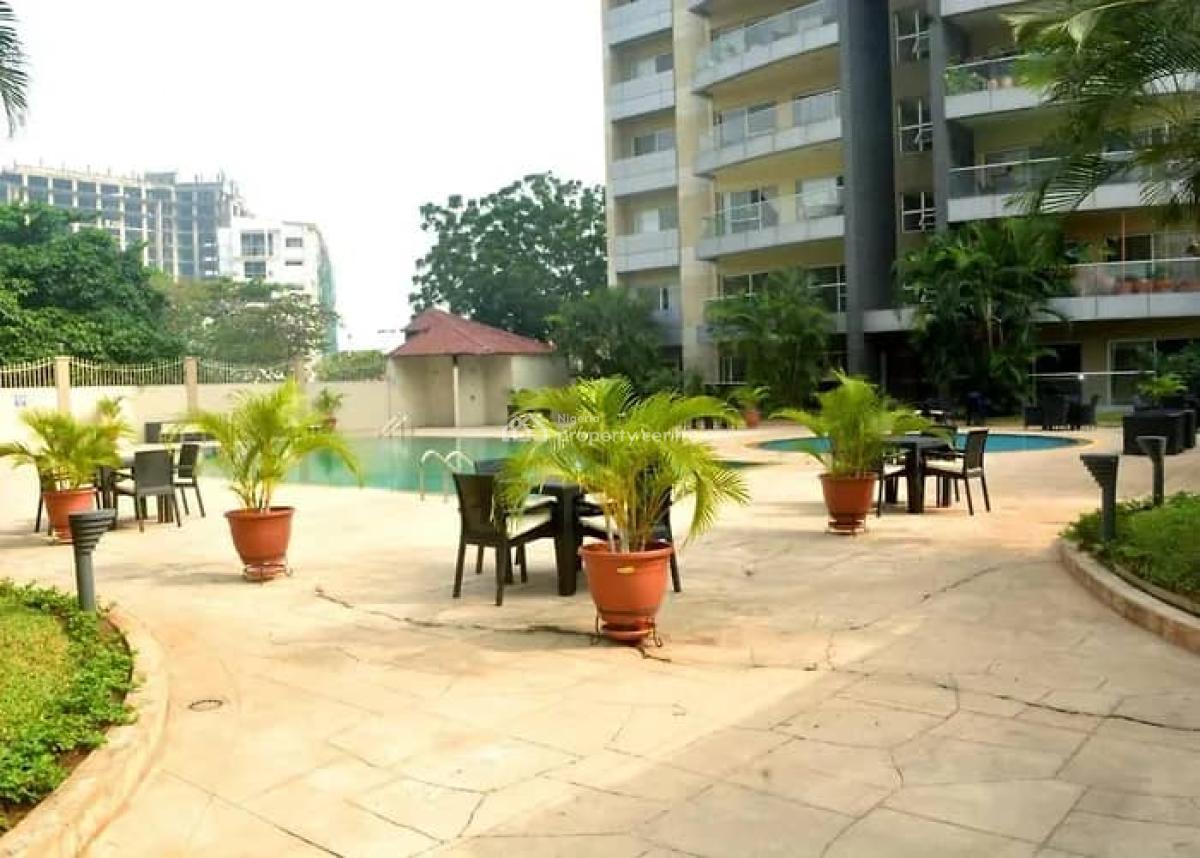 Fully Service Unfurnished 3bedroom Apt with Bq Swimming Pool Gym, Old Ikoyi, Ikoyi, Lagos, Flat / Apartment for Rent
