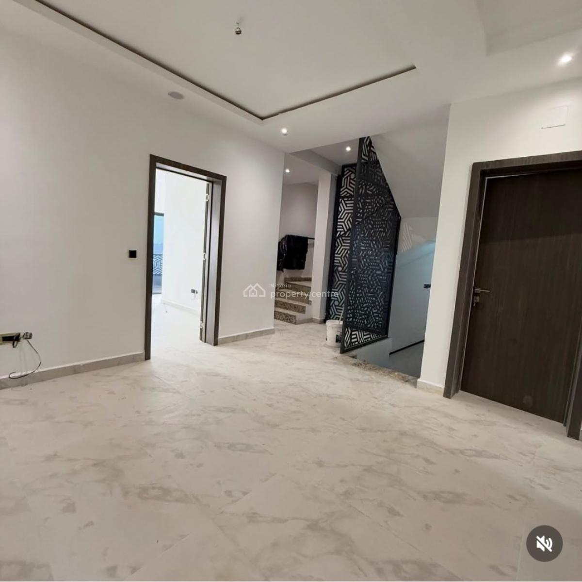 Brand New 4 Bedroom Terrace Duplex with Bq., Guzape District, Abuja, Terraced Duplex for Sale