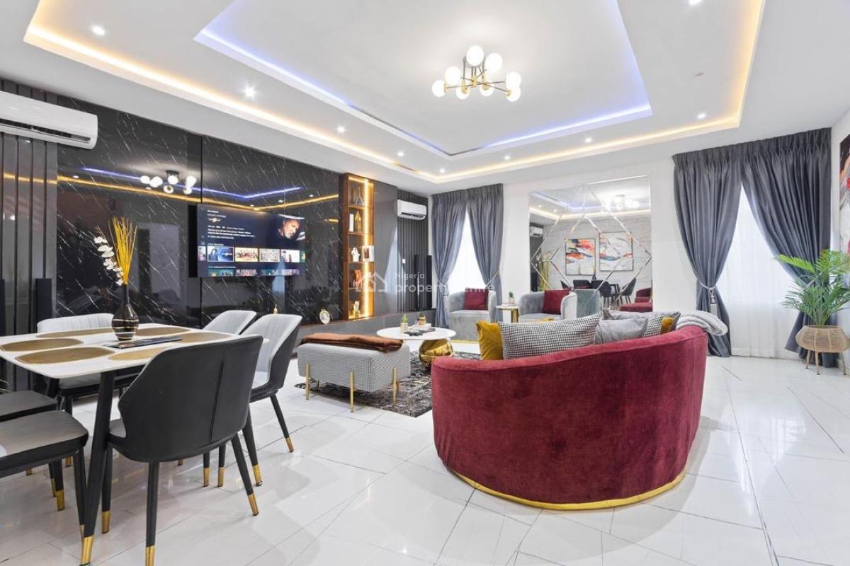 Luxuriously Furnished 4-bedroom Apartment in a Serene Environment, Oniru, Victoria Island (vi), Lagos, Terraced Duplex Short Let