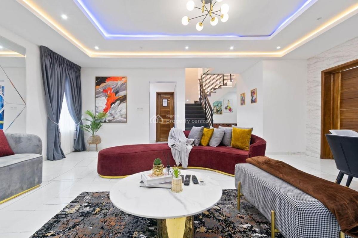 Luxuriously Furnished 4-bedroom Apartment in a Serene Environment, Oniru, Victoria Island (vi), Lagos, Terraced Duplex Short Let
