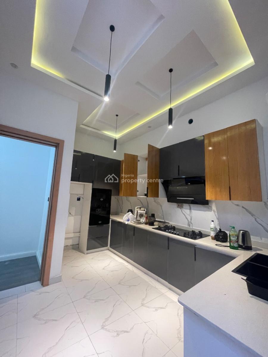 Tastefully Finished 4-bedroom Duplex with Bq, Located Inside Clean Estate,good Road and Secured Estate ,self Service, Sangotedo, Ajah, Lagos, Detached Duplex for Rent