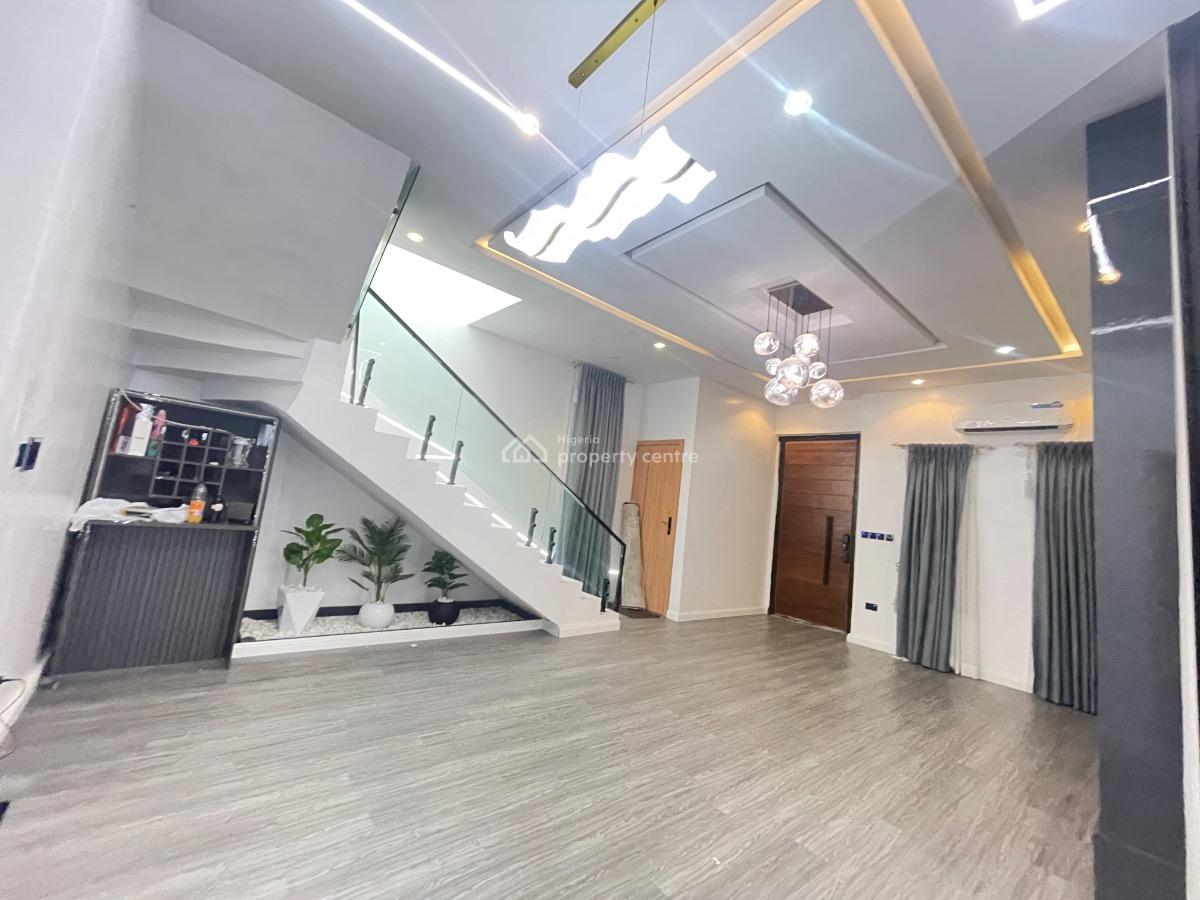 Tastefully Finished 4-bedroom Duplex with Bq, Located Inside Clean Estate,good Road and Secured Estate ,self Service, Sangotedo, Ajah, Lagos, Detached Duplex for Rent