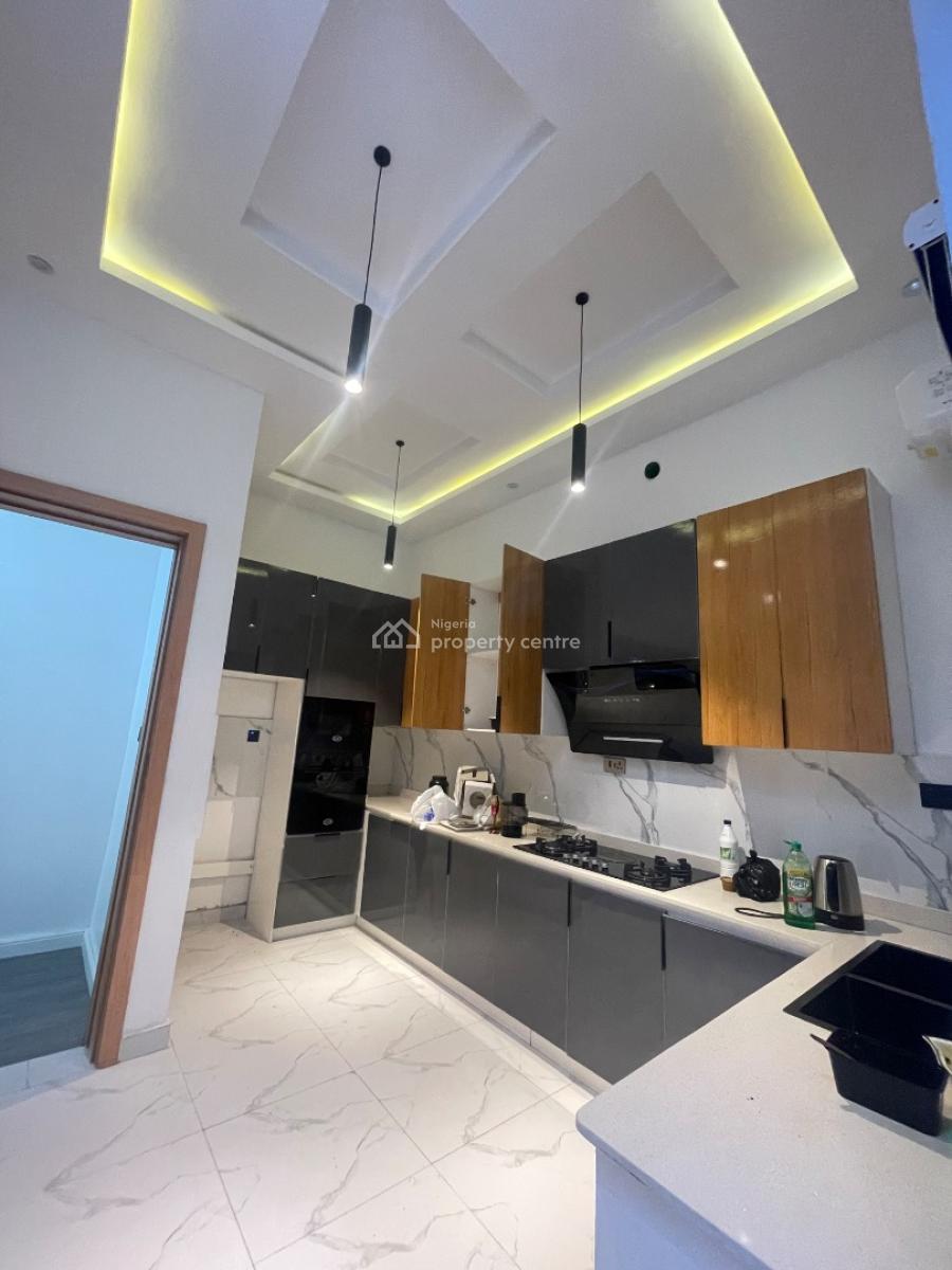 Tastefully Finished 4-bedroom Duplex with Bq, Located Inside Clean Estate,good Road and Secured Estate ,self Service, Sangotedo, Ajah, Lagos, Detached Duplex for Rent