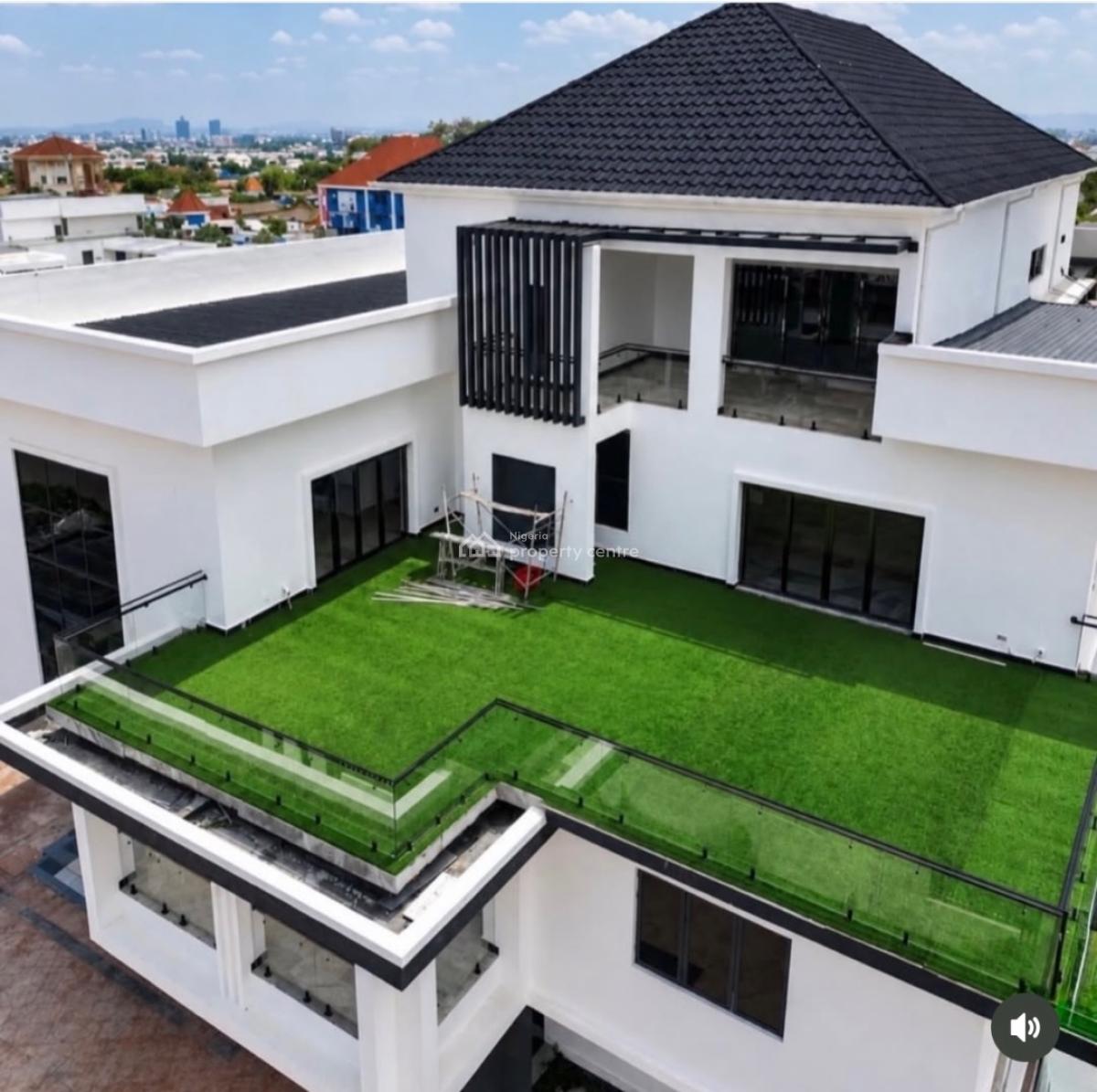 Brand New Contemporary Luxury 9 Bedroom Detached Duplex with Bqs, Asokoro District, Abuja, Detached Duplex for Sale