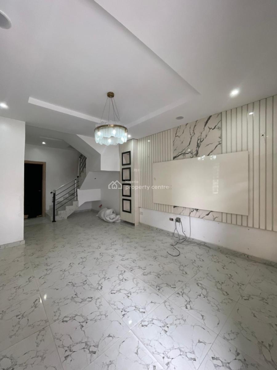 Self Service 4 Bedroom Semi Set Duplex, Chevron Toll Gate, Lekki, Lagos, Semi-detached Duplex for Rent