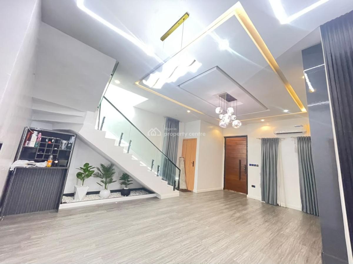 Tastefully Finished 4-bedroom Duplex & Bq, Sangotedo, Ajah, Lagos, Detached Duplex for Rent