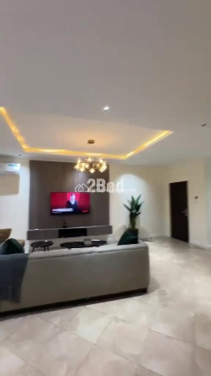 Luxurious Fully Furnished 2 Bedroom Flat with 24hr Light Upstair, Rhine Court Serviced Estate Lekki Phase 1 Right Hand Lekki Lagos, Lekki Phase 1, Lekki, Lagos, Flat / Apartment for Rent