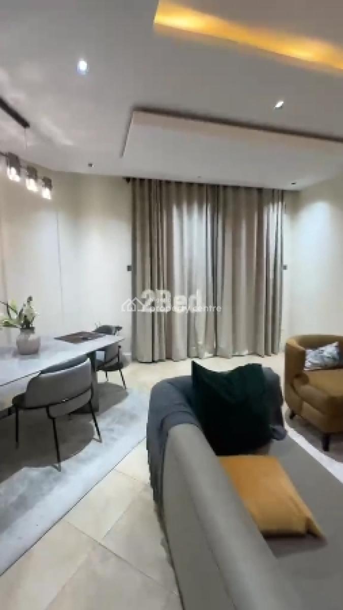 Luxurious Fully Furnished 2 Bedroom Flat with 24hr Light Upstair, Rhine Court Serviced Estate Lekki Phase 1 Right Hand Lekki Lagos, Lekki Phase 1, Lekki, Lagos, Flat / Apartment for Rent