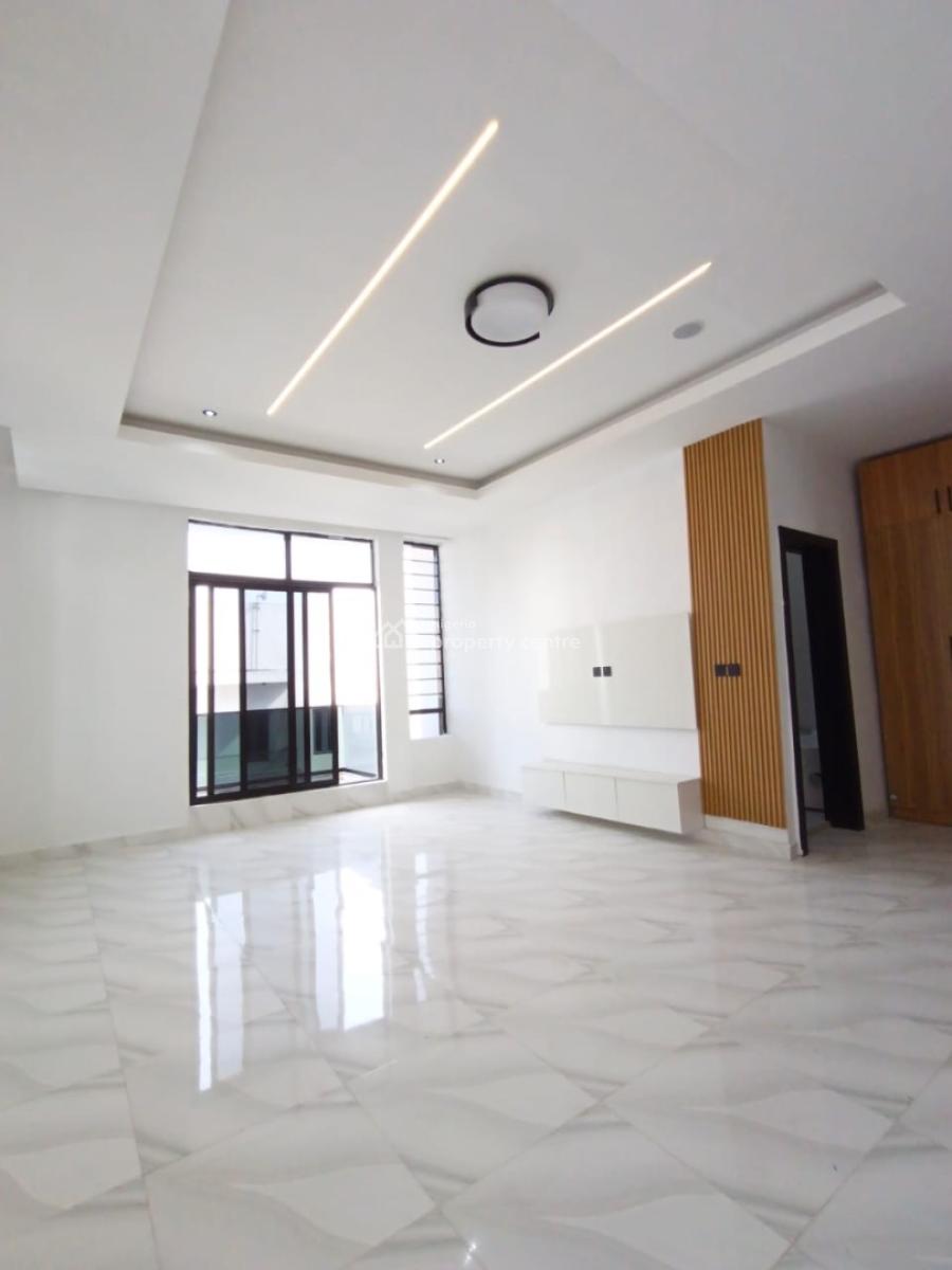 Modern 4-bedroom Duplex with Attached Bq, Located Inside an Estate,secured,good Light,good Road Access, Sangotedo, Ajah, Lagos, Detached Duplex for Rent