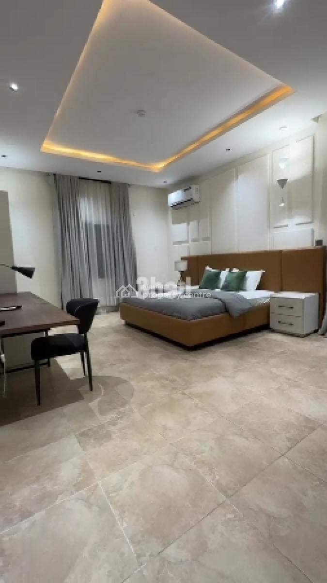 Luxurious Fully Furnished 3 Bedroom Flat ,24hrs Light Upstair, Rhine Court Estate Lekki Phase 1 ,right Hand, Lekki Phase 1, Lekki, Lagos, Flat / Apartment for Rent