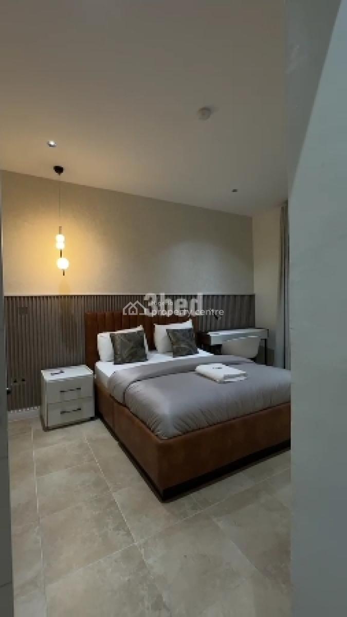 Luxurious Fully Furnished 3 Bedroom Flat ,24hrs Light Upstair, Rhine Court Estate Lekki Phase 1 ,right Hand, Lekki Phase 1, Lekki, Lagos, Flat / Apartment for Rent